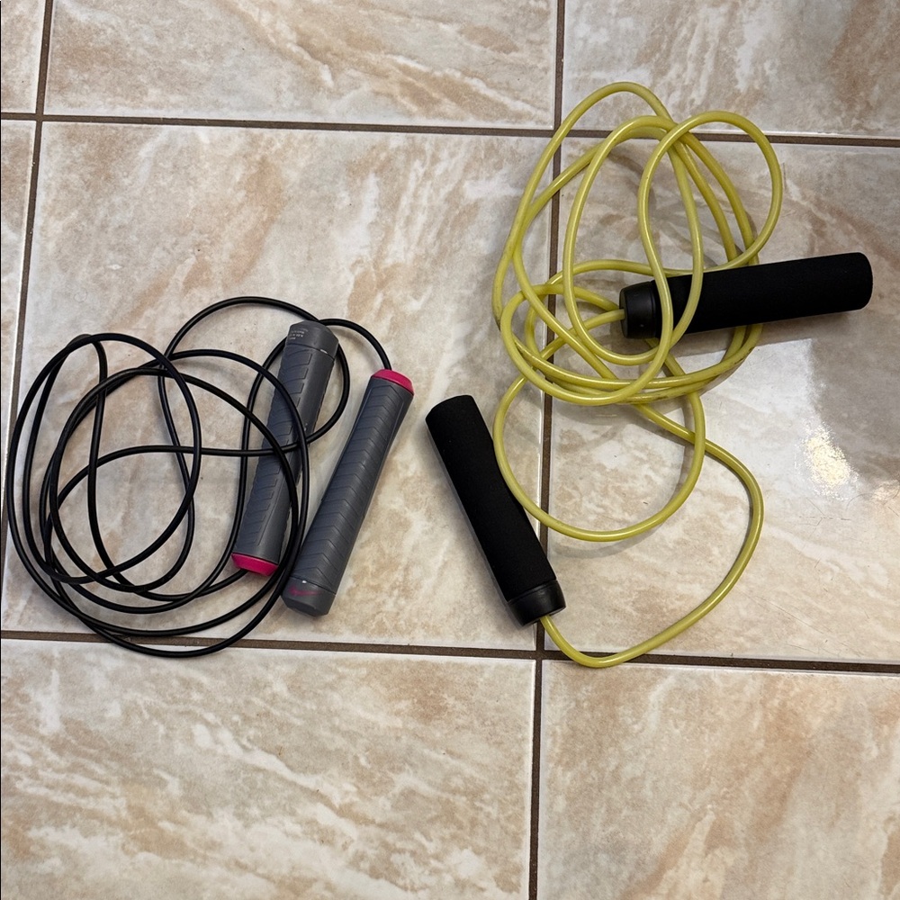 Nike Jump Rope Set - Black and Yellow